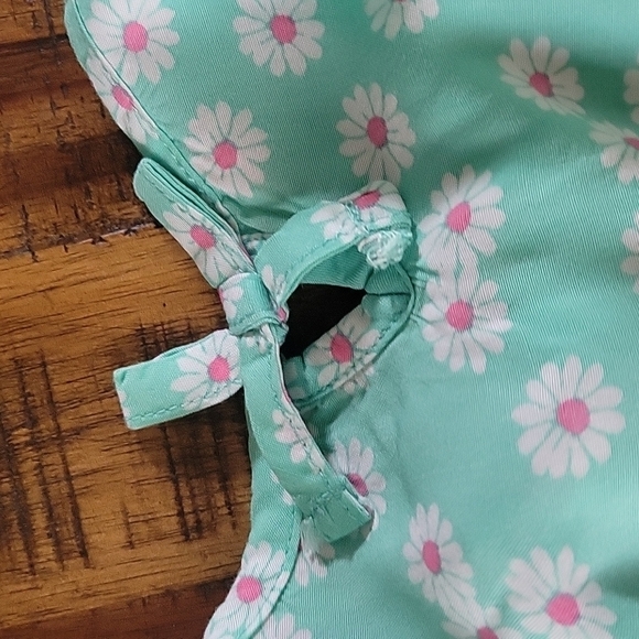 Carter's Green Ruffle Dress - Picture 4 of 6